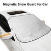Car Windshield Snow Cover with Magnets Sun-resistant Anti-Frost Foldable Universal Auto SUV Winter Front Windscreen Ice Cover Guard Protector