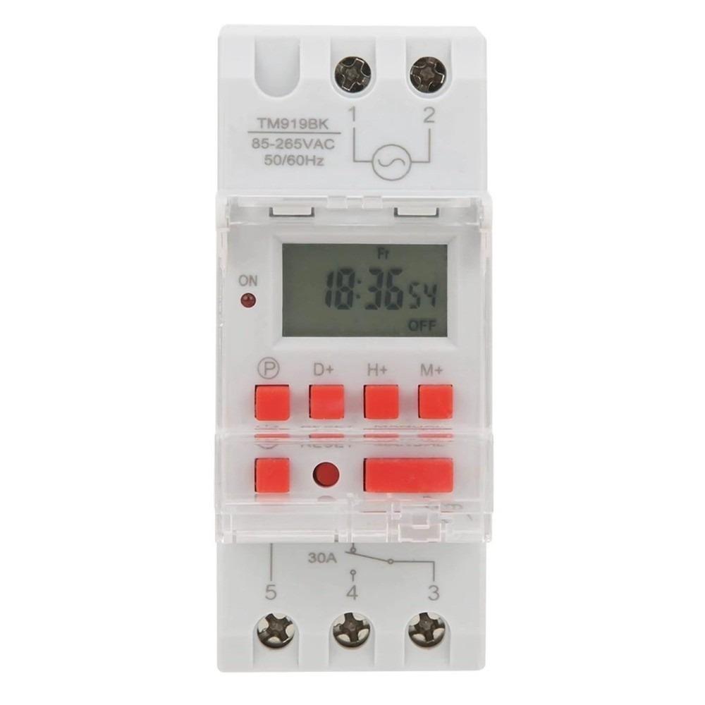 Programmable Timer Switches TM919BK Digital Timer Switches New LCD Timer Switches
