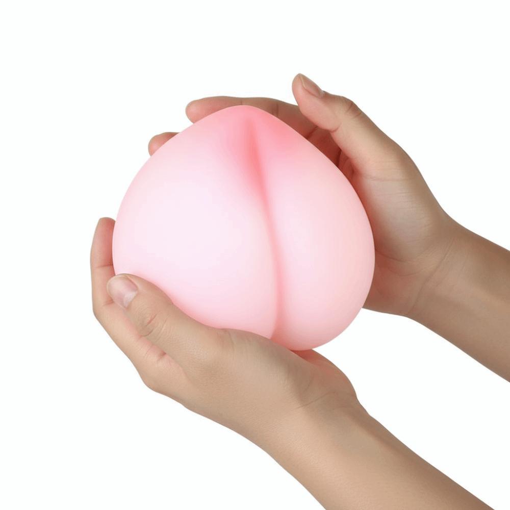 Slow Rising Stress Relief Squishy Toy Peach Shaped Stress Reliever Fun Anti Stress Ball Gits