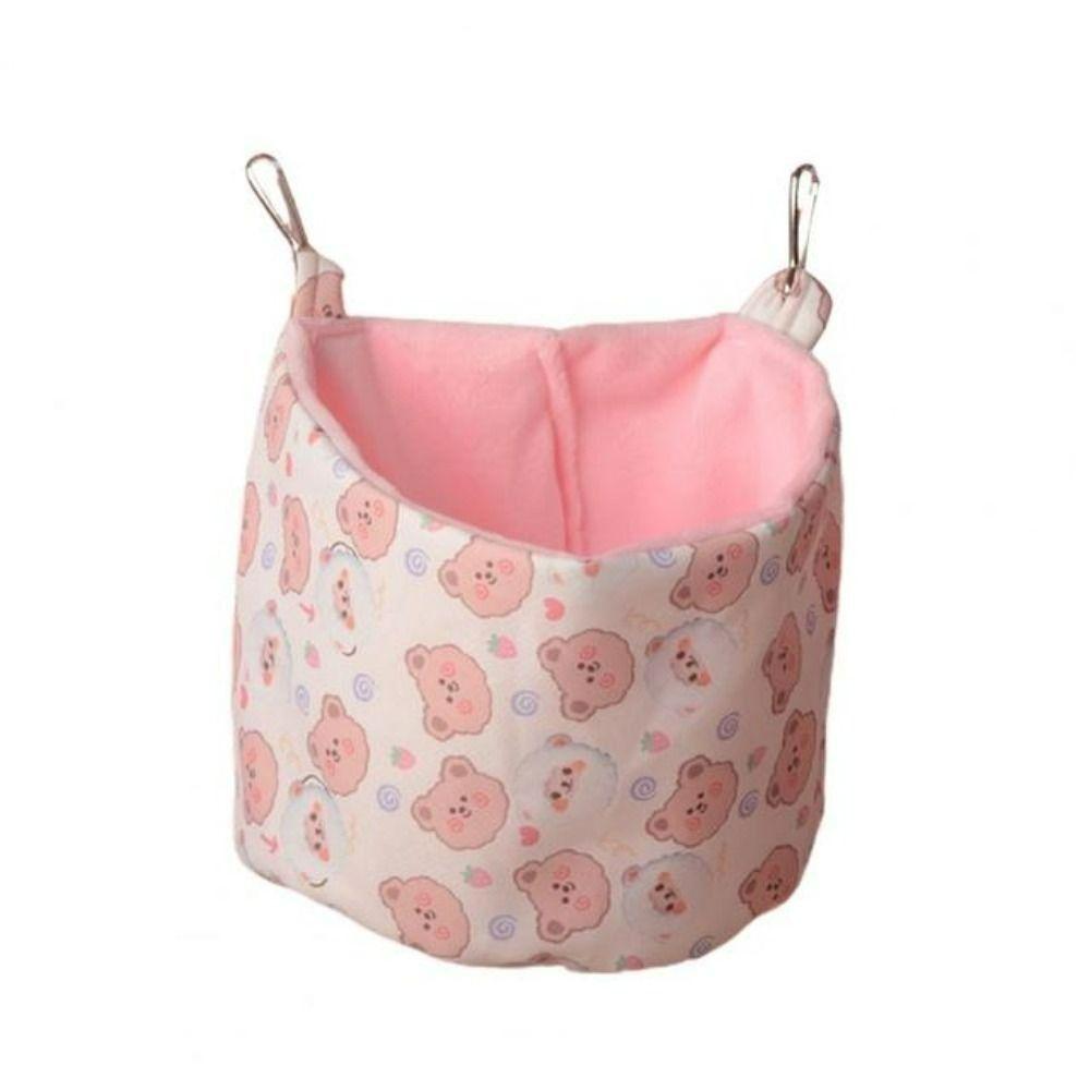Comfortable Guinea Pig Sleeping Bag Hang Small Pet Nest Creative Hamster Hammock  Bunny