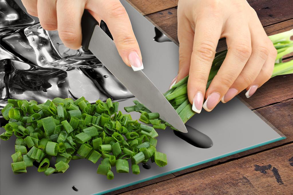 Glass stovetop protector 70x52 Ice