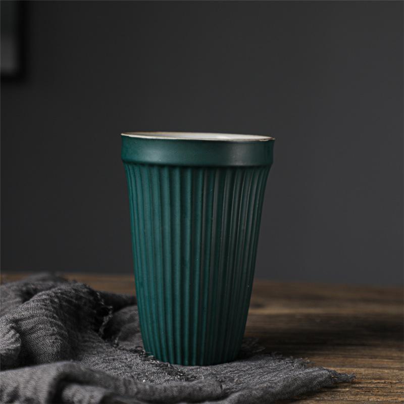 Керамическая чашка для завтрака, высококачественная пара, чашка для воды, грубая керамическая чашка для кофе, ретро-креативная чашка