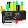 Testeur de batterie Vérificateur, moniteur testeur universel pour piles AA AAA C D 9V 1.5V piles bouton - Autonomie de la batt288