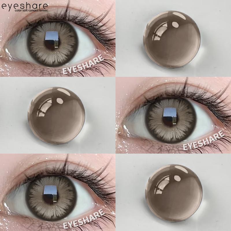 Eyeshare 1 пара красных контактных линз для косплея, розовые линзы для макияжа, модные линзы для косплея для женщин Colorcon