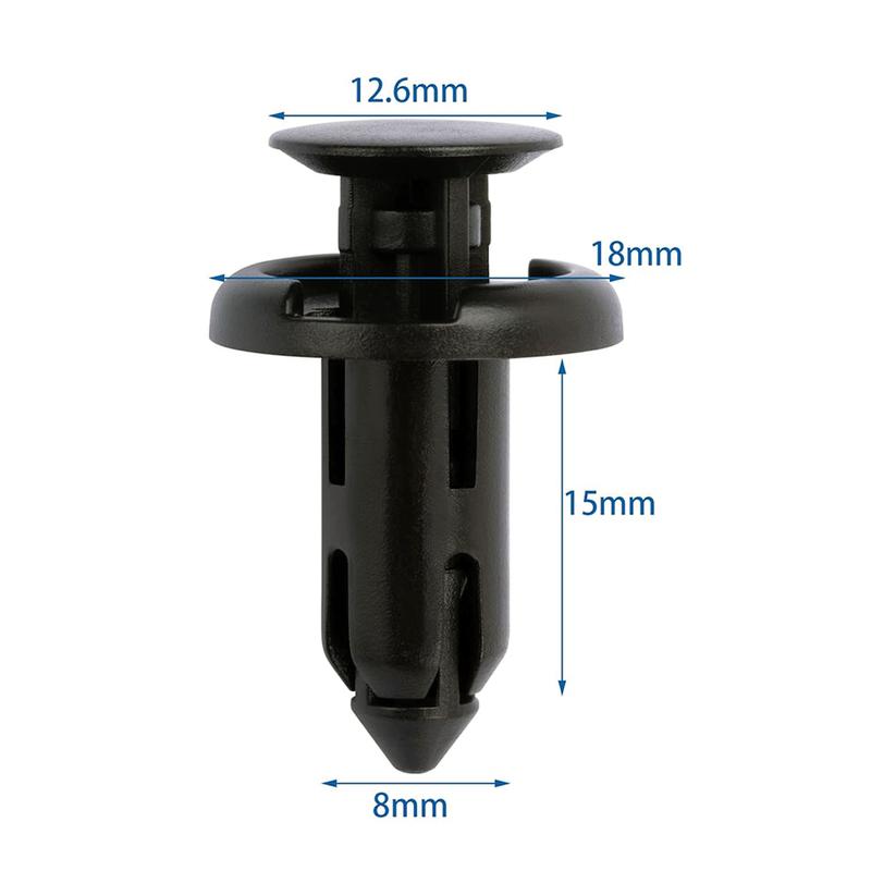 Fender Clip OEM 1006535-00-A 100653500A 1006535 90505-SX0-003 Garnish Side Protector Push-Type Retainer Clip for Tesla Model Y