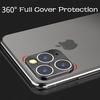 Для IPhone 12/13 Mini/13 Pro/11/11 Pro/11 Pro Max полное покрытие металлическое защитное кольцо для задней линзы чехол для камеры для IPhone 12 13 Mini