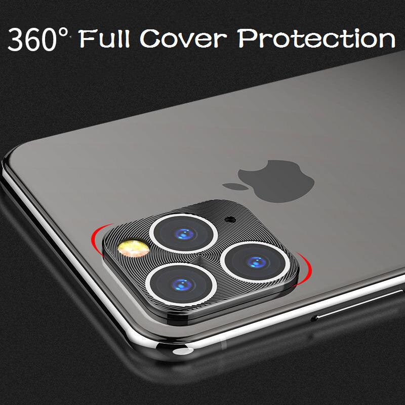 Для IPhone 12/13 Mini/13 Pro/11/11 Pro/11 Pro Max полное покрытие металлическое защитное кольцо для задней линзы чехол для камеры для IPhone 12 13 Mini
