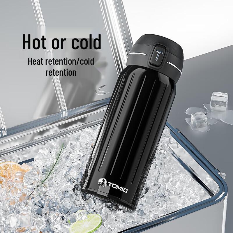 TOMIC 400ml 316 Stainless Steel Insulated Tea Tumbler