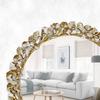 Настенное зеркало Clove золотого цвета