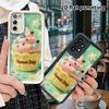 Чехол для телефона: 2D плоский дизайн, подходящий для защитного чехла Samsung Galaxy A34 A35 M05 M06 S20 S22 S21 FE Plus 5G, кекс, Рождество и Хэллоуин, perfe
