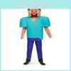 Minecraft Halloween Cos Performance Costume Childrens Costume Threepiece Set