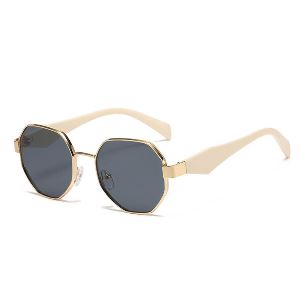 Gradient Color Polygonal Sunglasses Classic Anti-UV Glasses Fashion Women Sunglasses  Vacation
