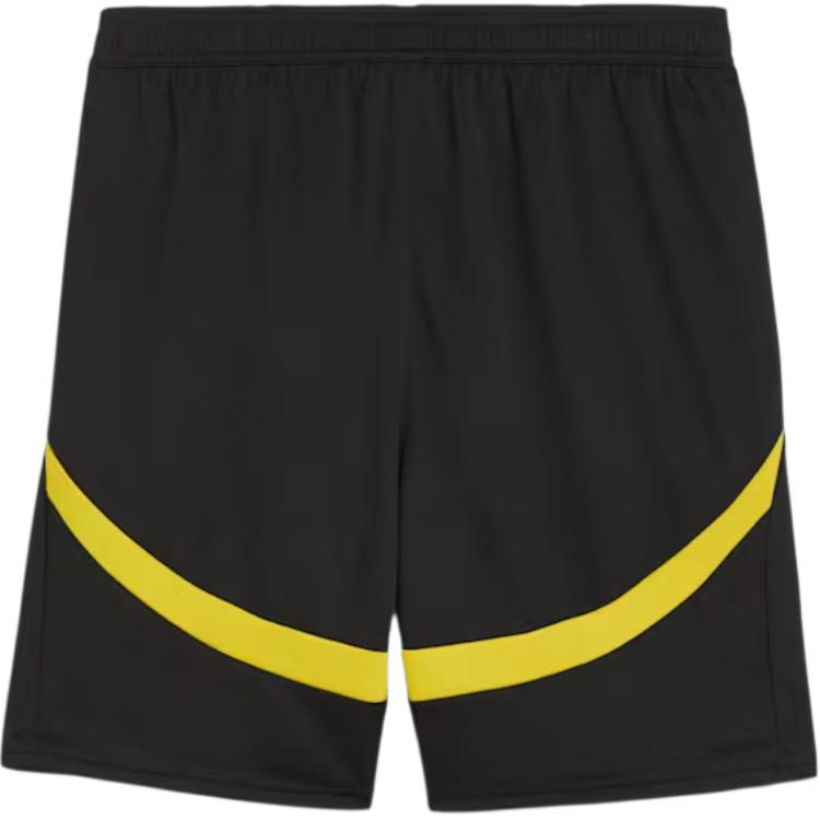 Puma Borussia Dortmund Logo Удобные дышащие повседневные спортивные шорты мужские шорты черные 774977-02
