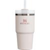 STANLEY H2.0 Vacuum Quencher, 0.6L, Rose Quartz 2.0, 600ml, Insulated, Durable, with Straw, Perfect for Summer, Outdoor Activities, Dishwasher Safe, W