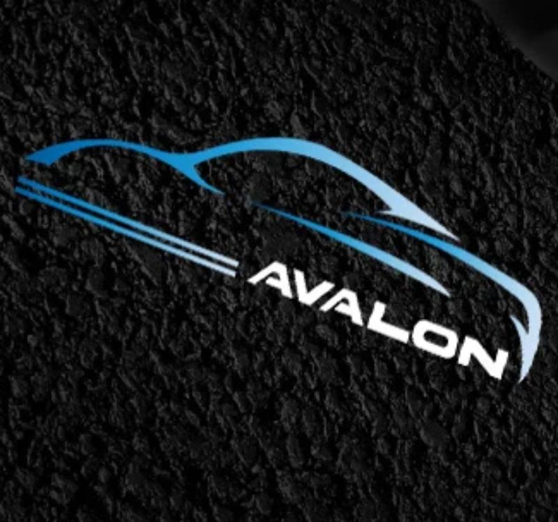 2 шт. Светодиодные логотипы приветствия на двери автомобиля, стайлинг, для AVALON 2013-2019, лазерный проектор, лампа тени-призрака, декоративные аксессуары