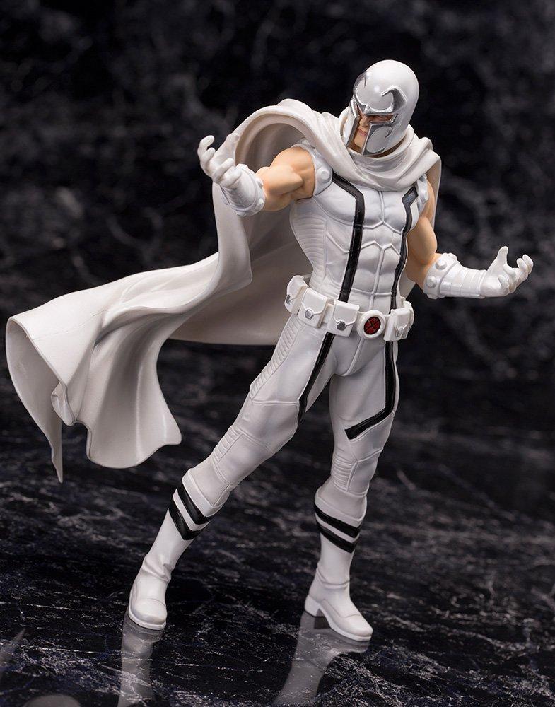Kotobukiya Фигурка MARVEL White Magneto из ПВХ, простая в сборке, в масштабе MARVEL ARTFX+ СЕЙЧАС! СЕЙЧАС! 1/10