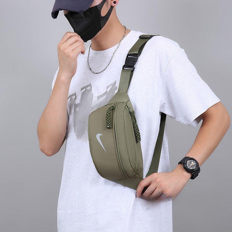 Унисекс Спортивная Сумка-Кроссбоди и Поясная Сумка - Модная, Большая Вместимость, Повседневная Наплечная Сумка для Мобильного Телефона и Фитнеса