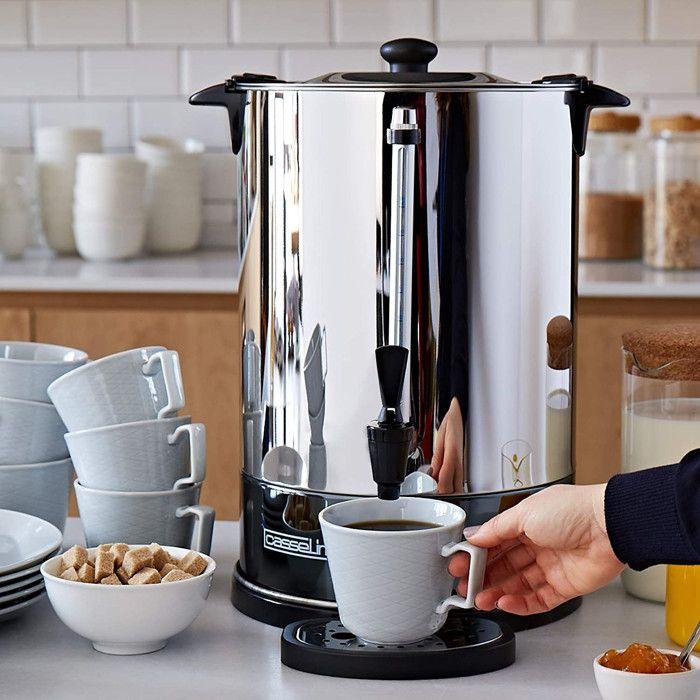 Percolateur à café - casselin - cpc100s - 100 tasses - 15 litres - inox