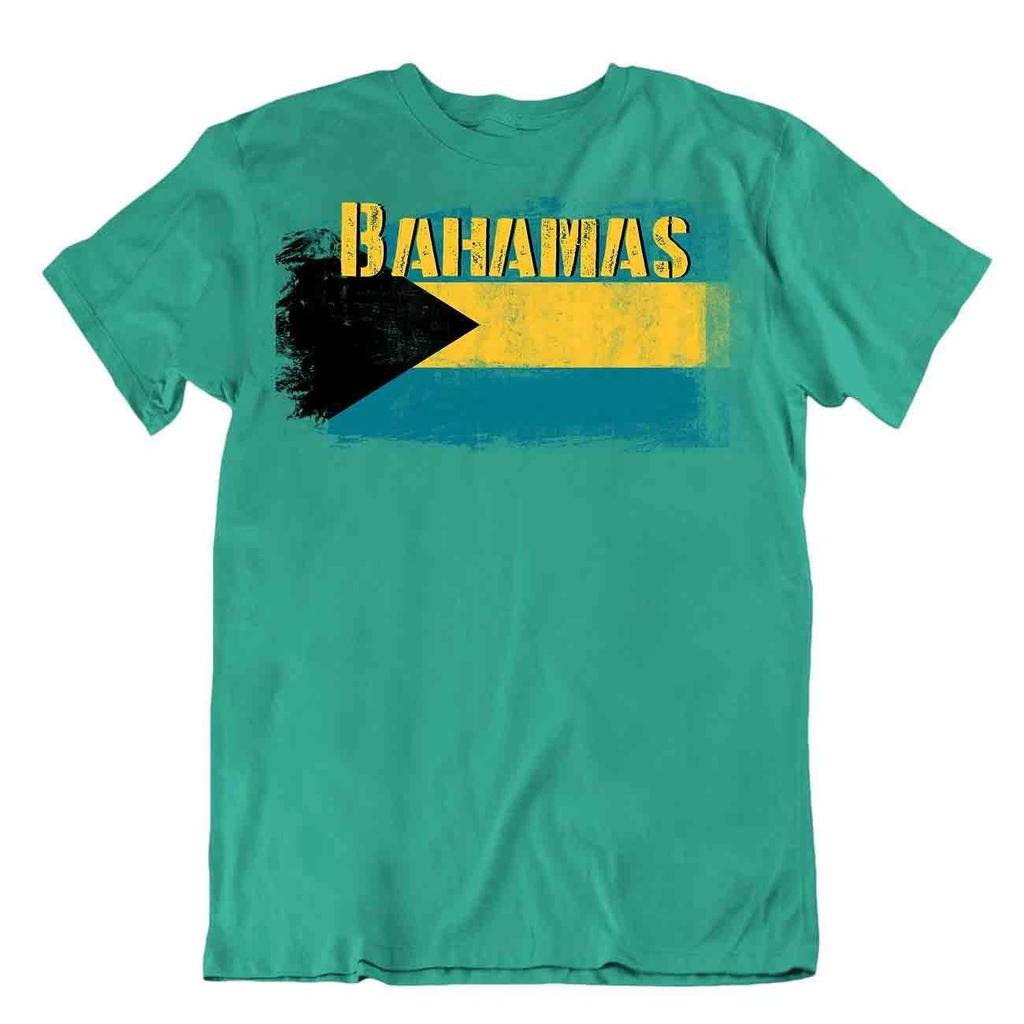 The Bahamas flag Tshirt T-shirt Tee top city map Archipelago sun and sea TRICOT
