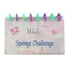 Savings Binder 52 Week Savings Challenge Money Book Fun Budget Binder Book Organizer with Cash