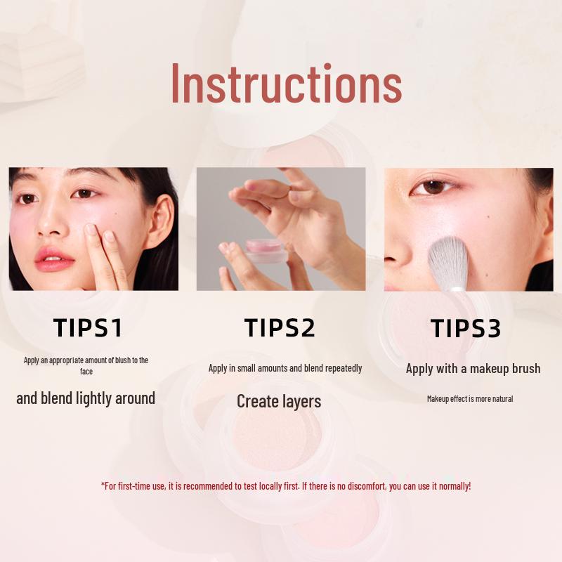 Foreverkey Расширяющийся румяна и тинт для губ 4г: Кремовые румяна и тинт для губ двойного назначения