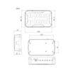 6/12 Way Car Boat Blade Fuse Box Block Holder LED Indicator 12V 32V Auto Marine Waterproof Power Distribution Panel Board