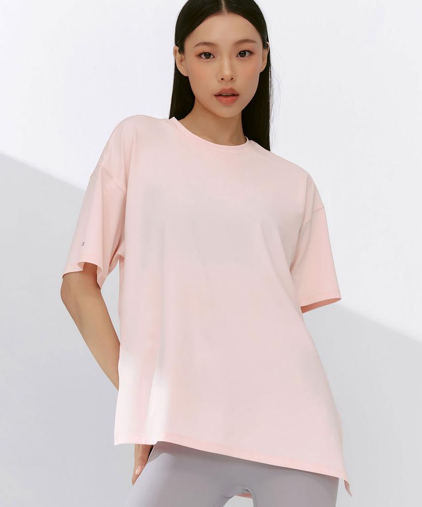 XEXYMIX Ice Feather Light 2.0 Asymmetrical Loose Fit Short Sleeve Xfk1Ts1003 (B Type)