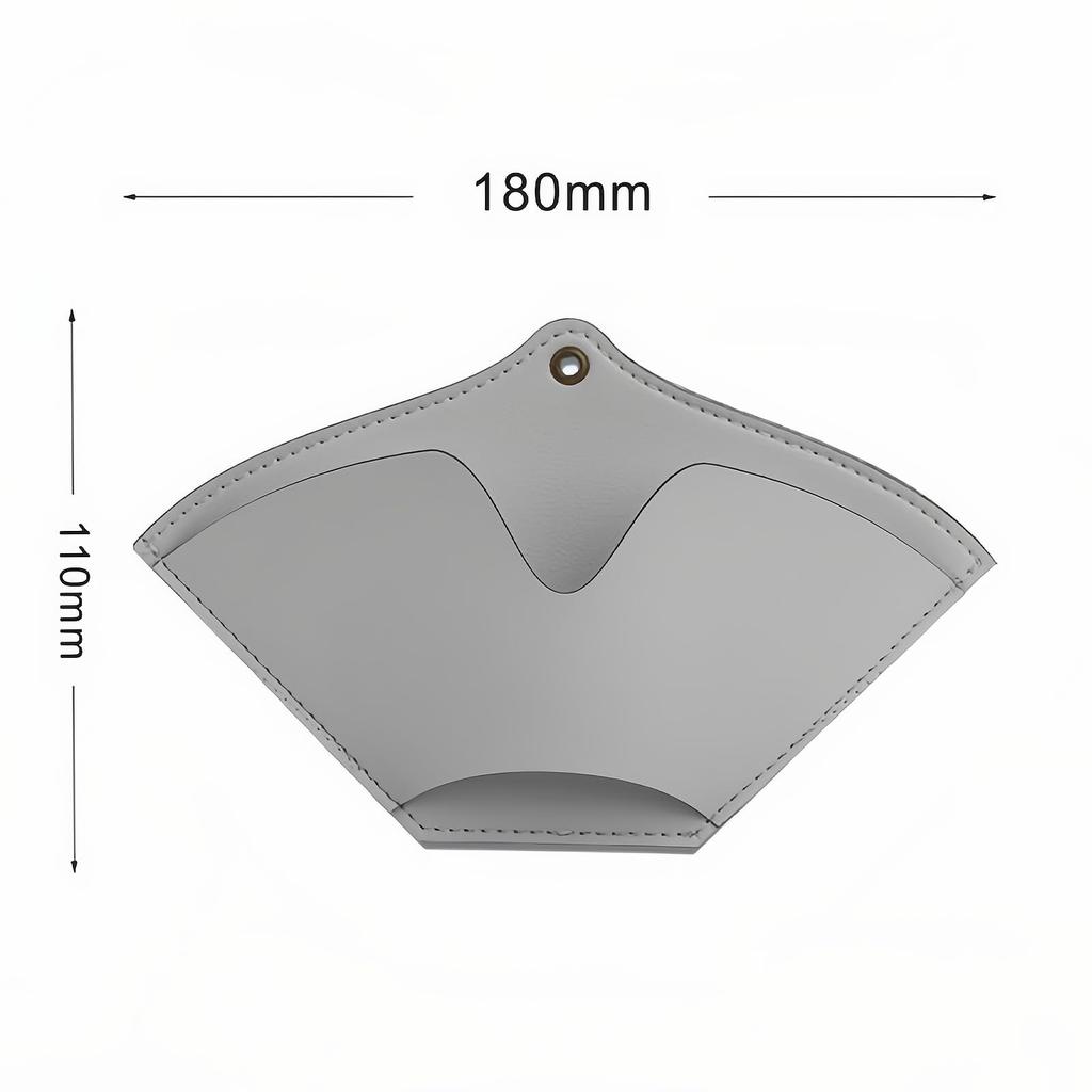 HannaFires Набор из 2 кожаных держателей для фильтровальной бумаги для кофе – Чехлы для хранения, Подходят для фильтров №1, №2, №4 и V60, Удобный и организованный незаменимый аксессуар бариста