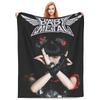 Babymetal Комбинированное одеяло Флисовое одеяло-плед для дивана Легкие пледы для дивана Постельное белье Наружные пледы Покрывало