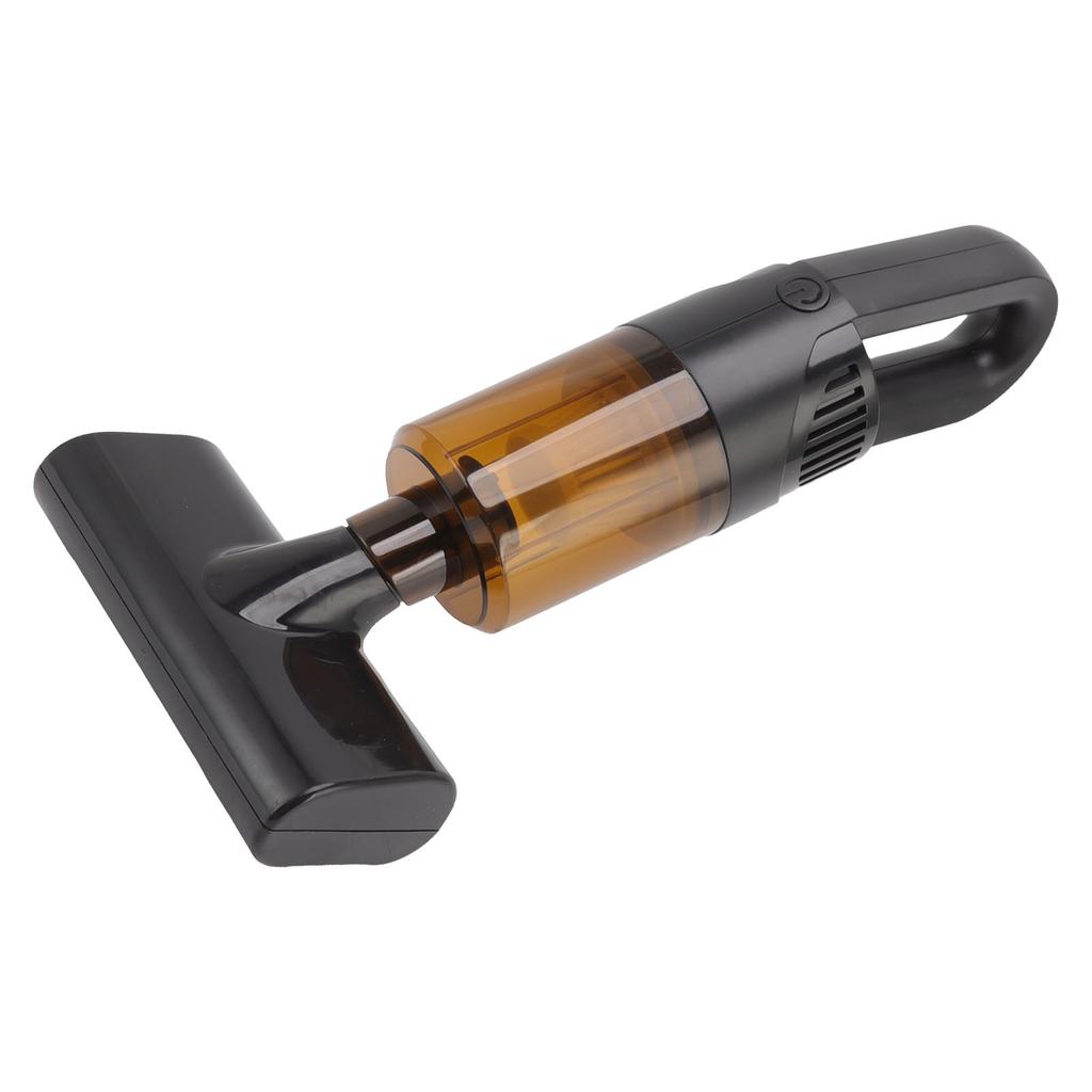 Беспроводной ручной пылесос для удаления пылевых клещей, перезаряжаемый через USB, для автомобиля и дома, черный цвет