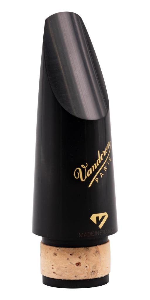 Мундштук Vandoren для кларнета Bb, Черный Алмазный Эбонит, BD2, [CM1002]