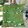 Cartoon Frog Pepe Printed Four Season Blanket Sofa Cover Travel Bed Plush Office Break Blanket Birthday Gift Picnic Blanket#