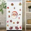 Fun-f349 Милый Санта-Клаус Праздничное украшение Наклейка на холодильник DIY Кухня Домашнее украшение Декоративные наклейки