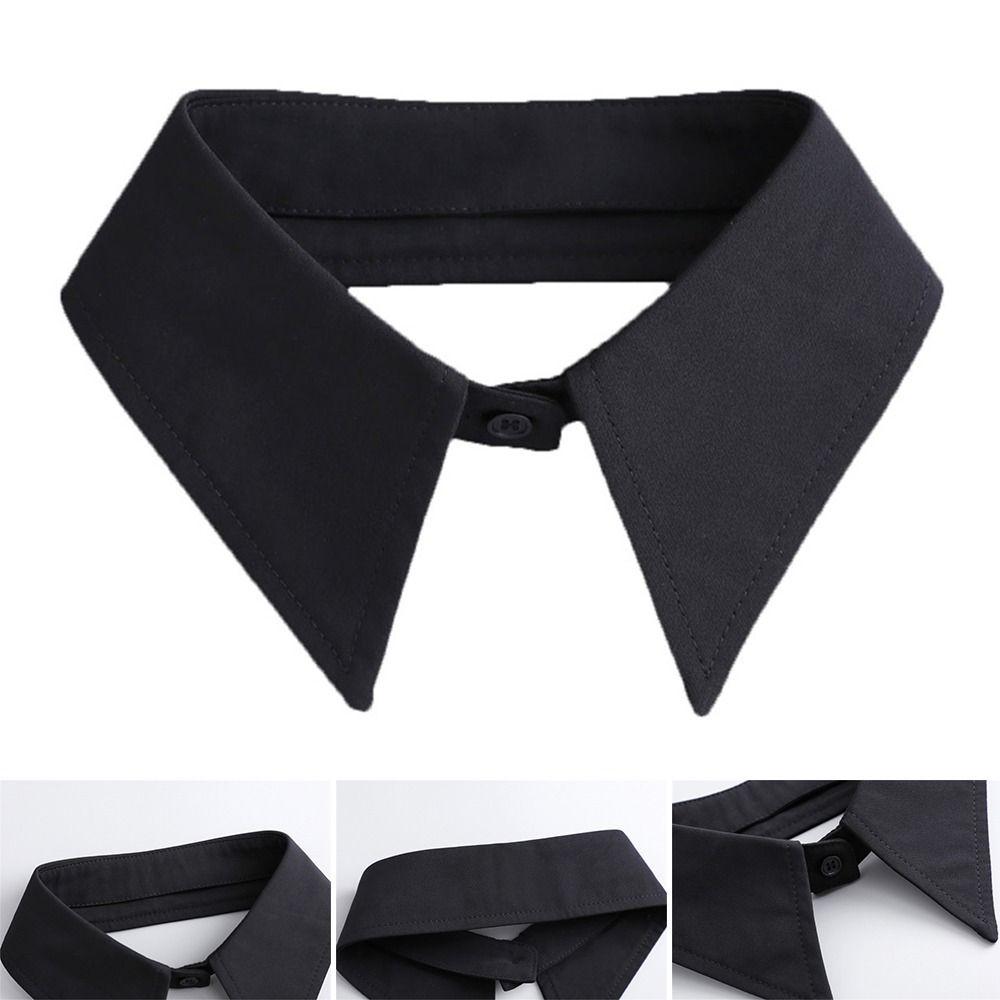 Women Detachable Chiffon Blouse False Collar Clothes Accessories Shirt Fake Collar Lapel