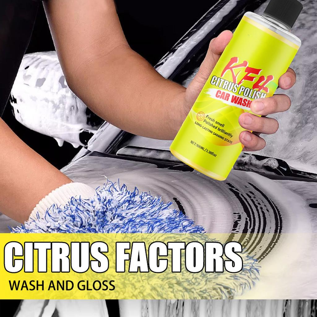 Концентрированная жидкость для мытья автомобиля Color Bubble, универсальная нейтральная многофункциональная дезактивирующая жидкость с сильным PA Pot, 100 мл