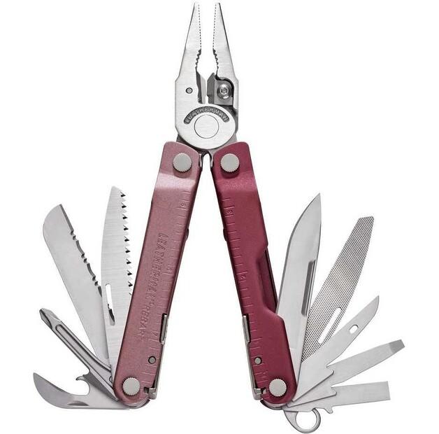 Мультитул Leatherman Rebar Heathered Cranberry 17 функций (833317)