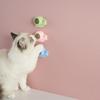 Настенные шарики из кошачьей мяты, игрушки для кошек, кошачья мята, настенный ролик для кошек, чистка зубов, естественно вращающийся для использования в помещении