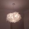 Светодиодный подвесной светильник Mordern Feather, люстра для гостиной, спальни, ресторана, потолочный светильник, подвесной светильник для внутреннего освещения