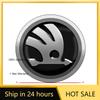 Car Sticker 2025 Hot 4PCS 56mm Car Badge Wheel Center Cover Stickers Hub Caps Decal For Skoda Octavia Kodiaq Fabia Rapid Superb