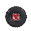 4PCS 1.9in Crawler RC Rubber Tires with Metal Rim for 1 10 RC Rock Crawler Traxxas Trx 4 Trx 6 Axial Scx10 90046 RC4WD