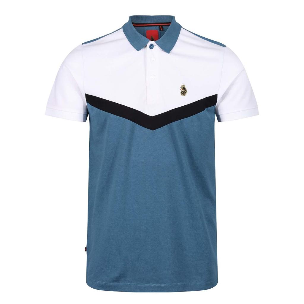 Luke 1977 Mens Cala Mayor Chevron Polo Shirt