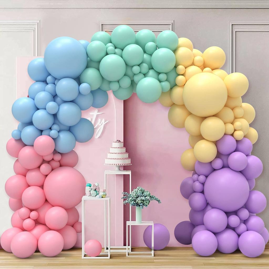 Balloon Garland Arch Kit Happy Birthday Party Decoration Kids Girl Wedding Birthday Balloon Latex Baloon Baby Shower Balloon