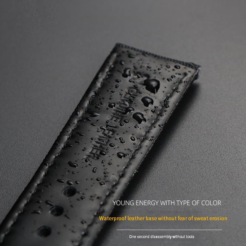 Классический 20 мм 21 мм 22 мм 23 мм 24 мм нейлоновый кожаный ремешок для часов Seiko № 5 Rolex longines WATCH Мужской Женский холщовый тканевый ремешок для часов