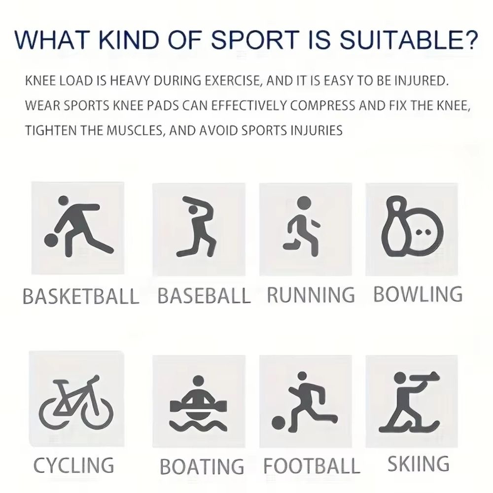 Side Stabilizers Knee Sleeve Silicone Spring Knee Pads Climbing Cylcing Knee Brace Men Women