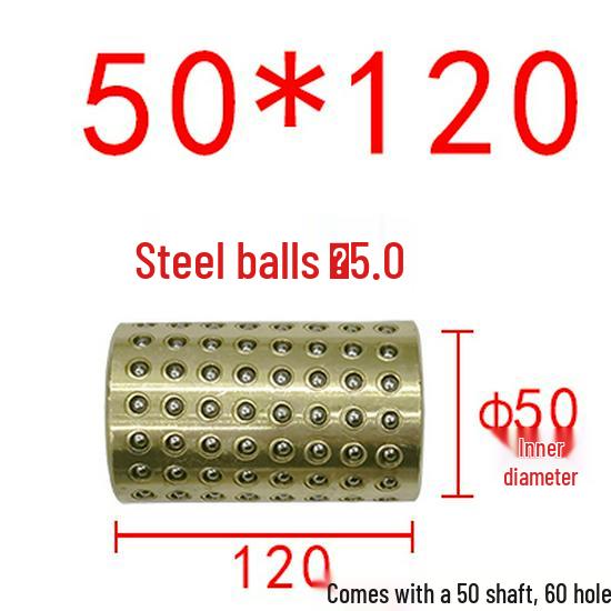Golden Copper Ball Bearing Cage Mold Guide Bush Holder
