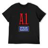 Футболка с принтом A1 Sauce Essential TShirt879 Футболка Louboutins одежда в стиле аниме хлопковая мужская футболка Аниме футболка мужская высокая мужская футболка