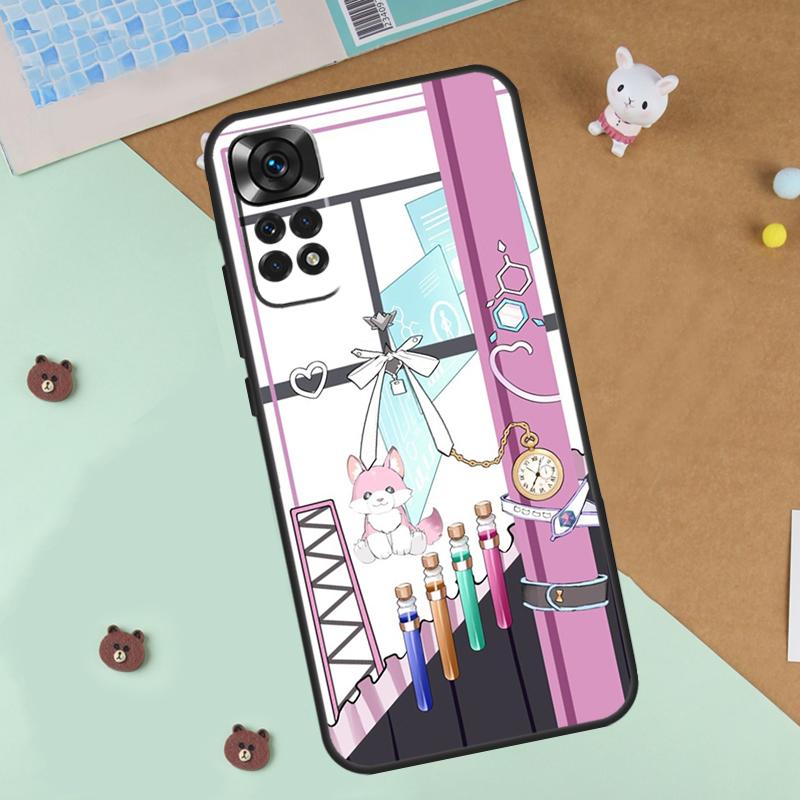 Чехол Hololive для Xiaomi Redmi 14C 10C 12C 13C Чехол для Redmi Note 14 Pro 13 9 10 11 12 10S 11S 12S