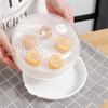 Dumpling Rice With Lid Round Cooking Container Microwave Special Oven Steamer Plastic Steamer