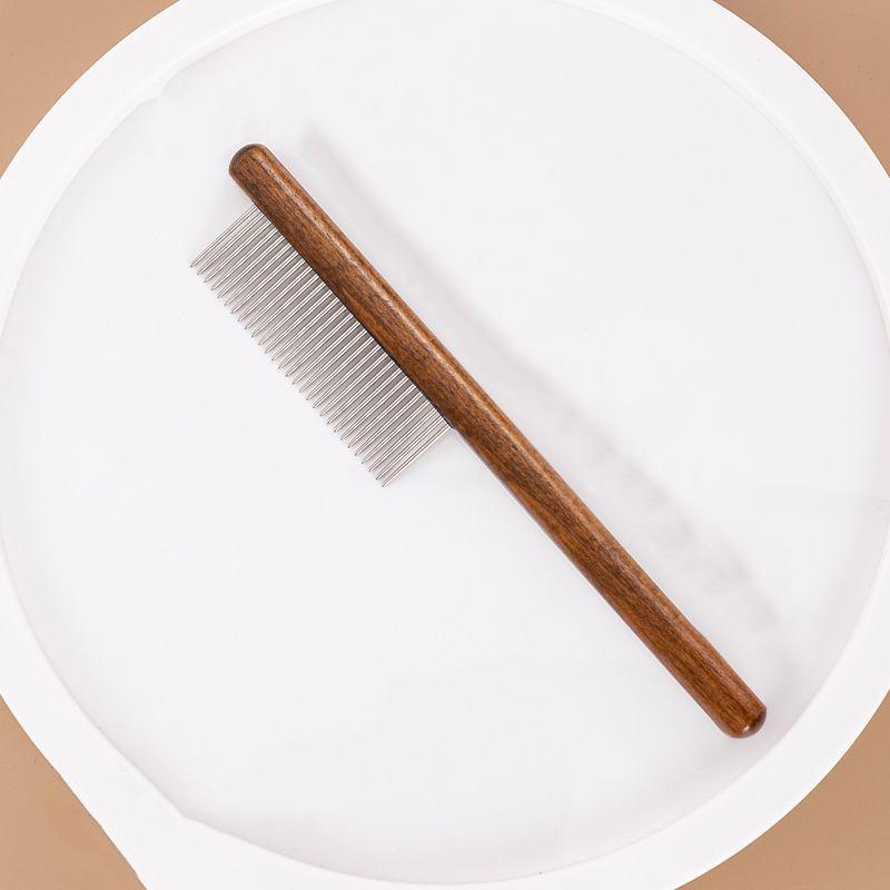 Cross-border Pet Comb Stainless Steel And Abs Material Blue/pink/grey