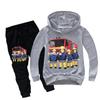 New Clothes Set A Rescue Team Fireman Sam Children Tracksuit Kids Clothing Suit Boys and Girls Hoodie + Pants